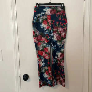 Kira Grace Floral Flared Leggings XS